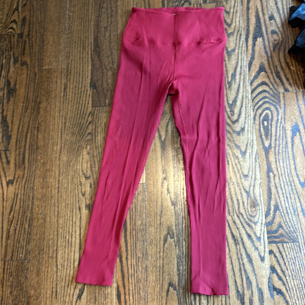 Carbon 38 ribbed leggings